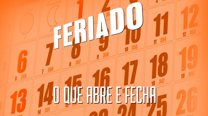 Governo divulga feriados e pontos facultativos de 2021