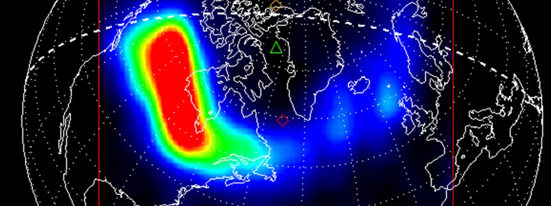 Astrônomos identificam “furacão espacial” acima do Polo Norte