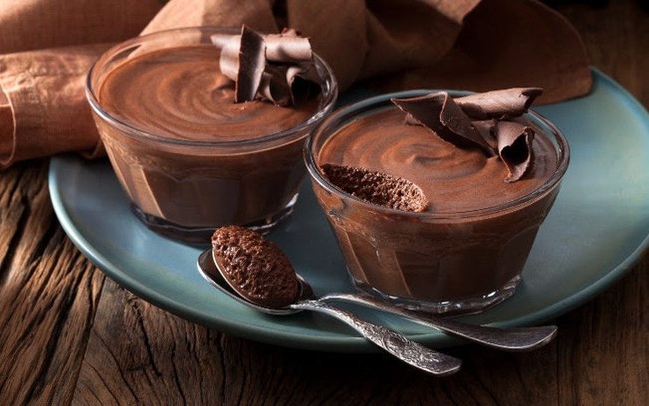 Mousse de chocolate com apenas três ingredientes