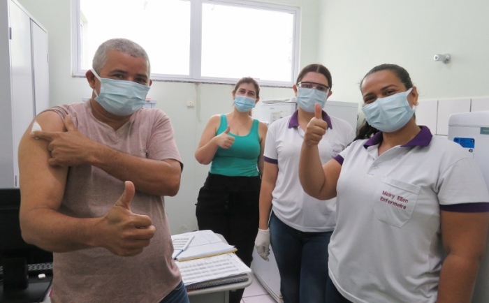 Santa Terezinha inicia vacinação contra a Covid-19