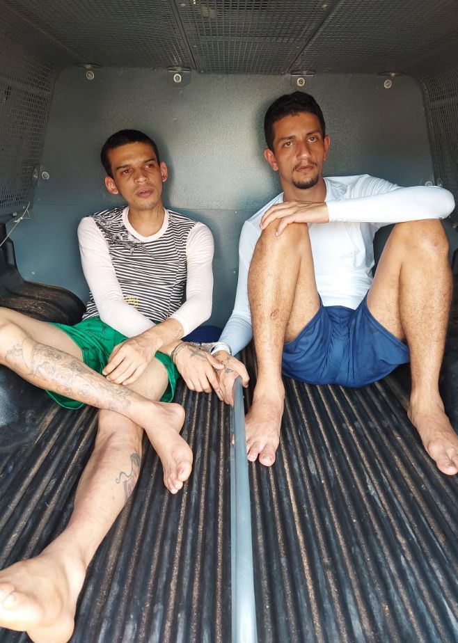 Dois detentos que fugiram da Penitenciária de Água Boa foram recapturados em Santana do Araguaia Pará