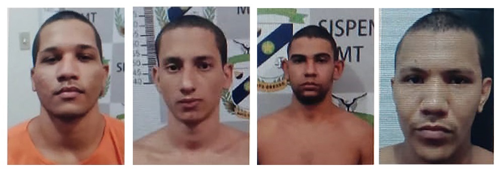 Polícia captura quatro dos oitos foragidos da Cadeia Pública de São Félix do Araguaia - Atualizada
