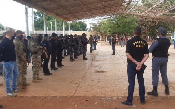 Oito são presos durante operação de combate a facções criminosas no Araguaia