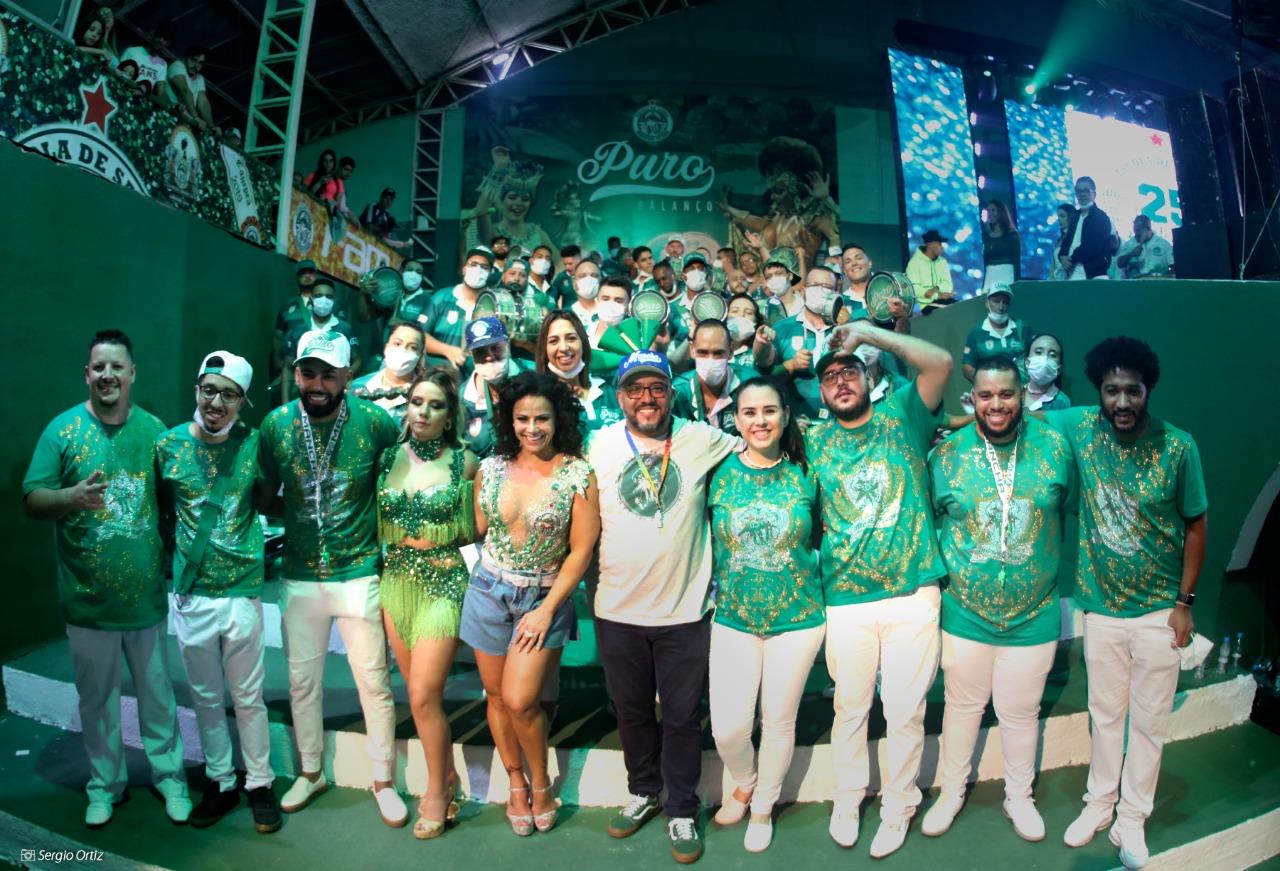 OS 25 ANOS DA MANCHA VERDE FOI COMEMORADO COM MUITO SAMBA NESTE ÚLTIMO SÁBADO (17)