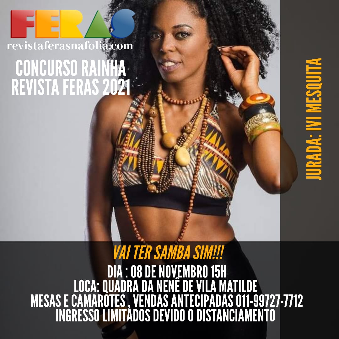 CONHEÇAM OS JURADOS QUE IRÃO ELEGER A RAINHA DA REVISTA FERAS 2021 NO DIA (08) DE NOVEMBRO NA QUADRA DA NENÊ COM MUITO SAMBA