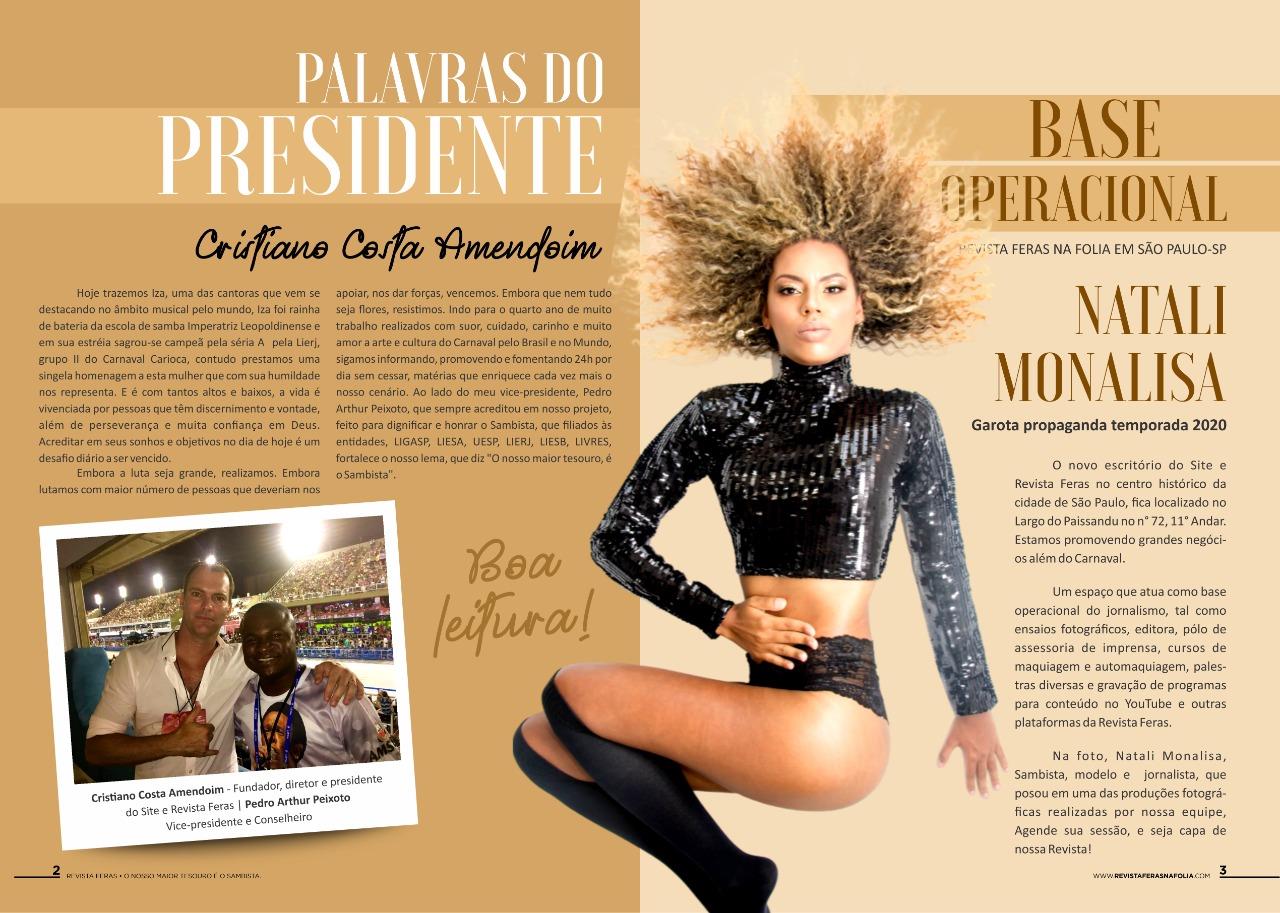 SEJA CAPA DA PRÓXIMA REVISTA FERAS NO CARNAVAL DE 202#?