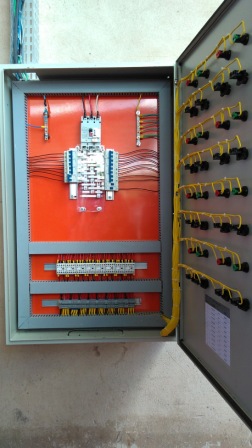 1 -Montagem e instalação de quadro elétrico.
