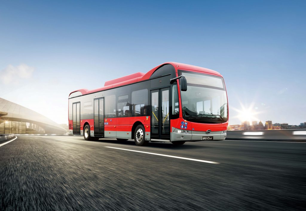 BYD vende os primeiros nove ônibus para Romênia