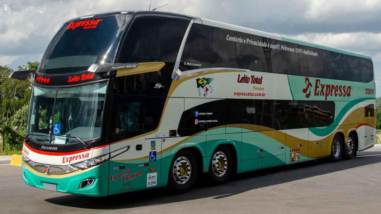 Expressa Turismo adquiri ônibus modelo Paradiso New G7 1800 DD com sistema ERV-Espelho