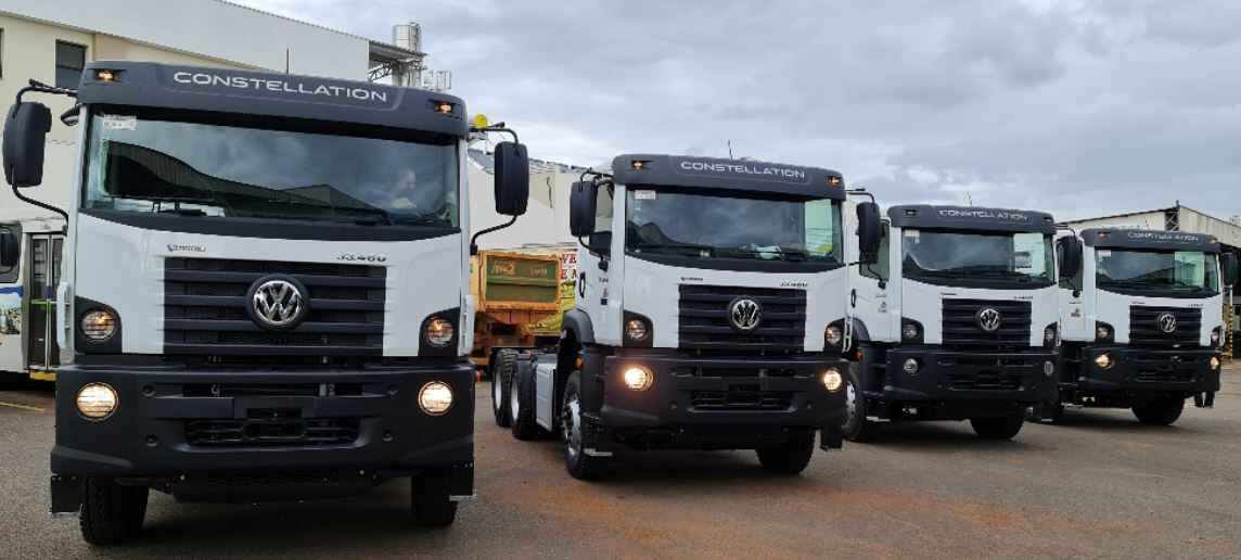 VWCO entrega os 6 primeiros caminhões mais potente da família Constellation